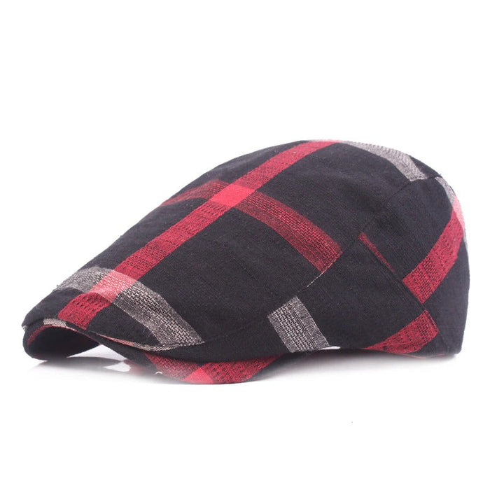 Casual Denim Forward Adjustable Beret For Men