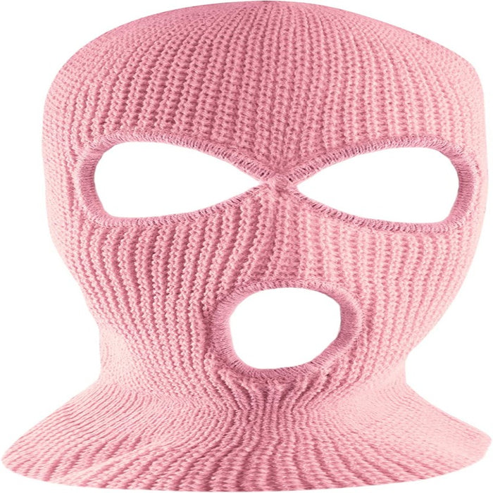 Knit Acrylic Outdoor Full Face Cover Thermal Mask