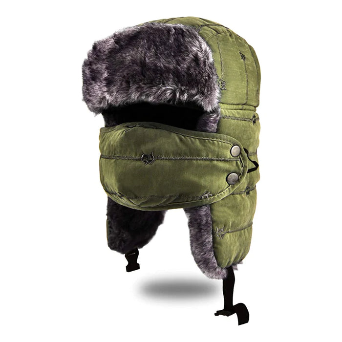 Warm Winter Hat With Ear Flap For Troopers