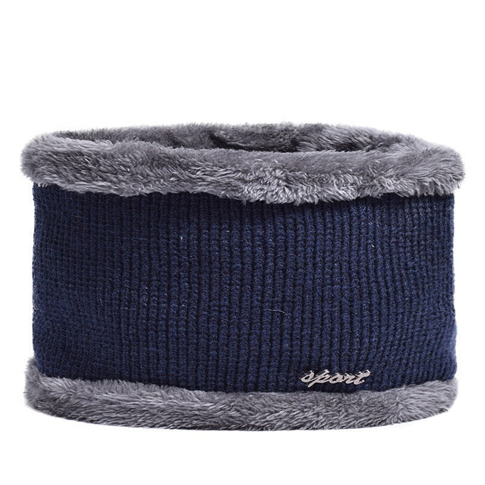 Men's Winter Outdoor Ear Protection Warm Knitted Cap