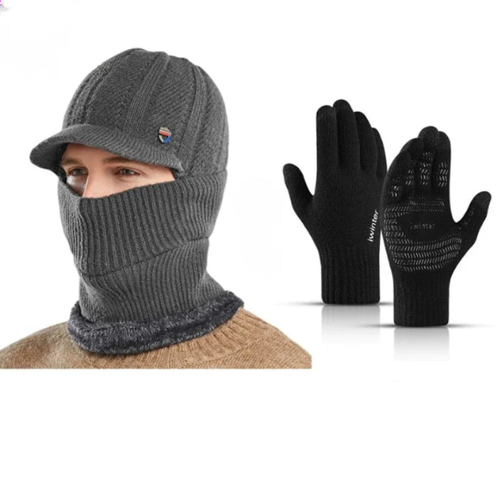 Stylish Windproof Knitted Complete Riding Set