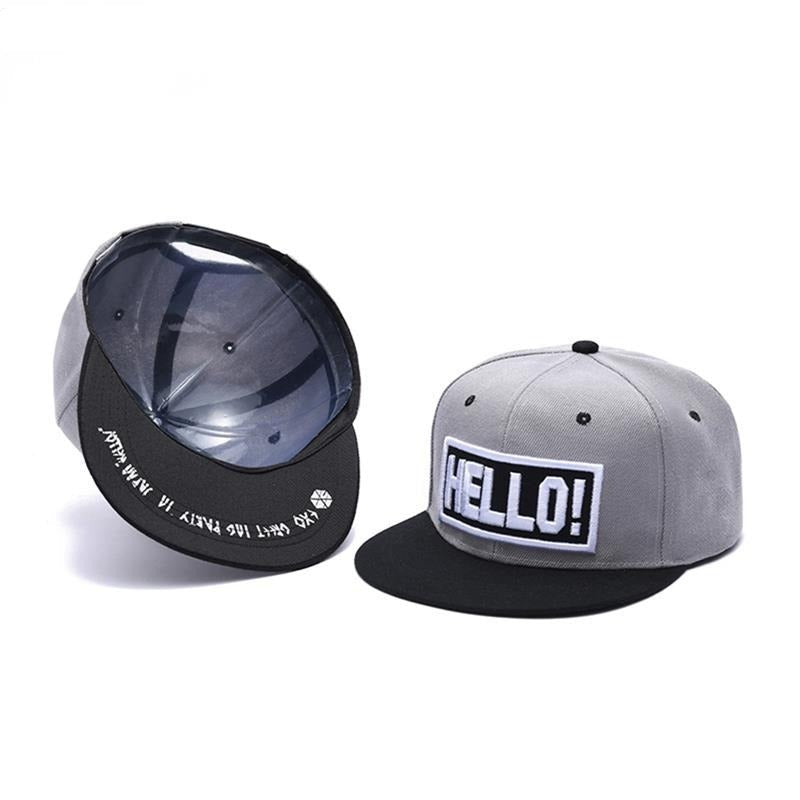 Stylish Flat Hip Hop Hats