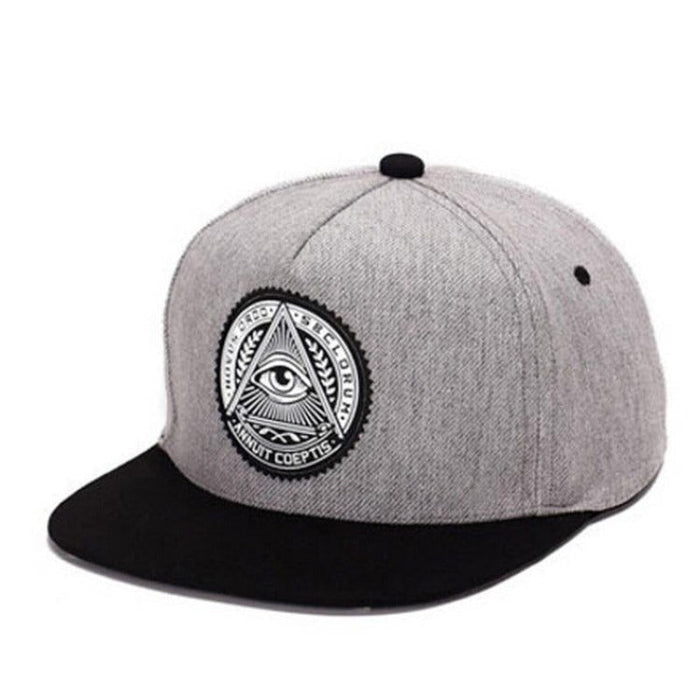 Baseball Eye Letter Hip Hop Hats