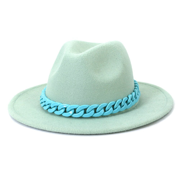 Tall Top Vintage Cuban Chain Fedora