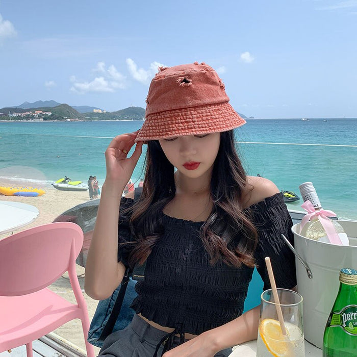 Multicolor Retrograde Fisherman's Bucket Hat