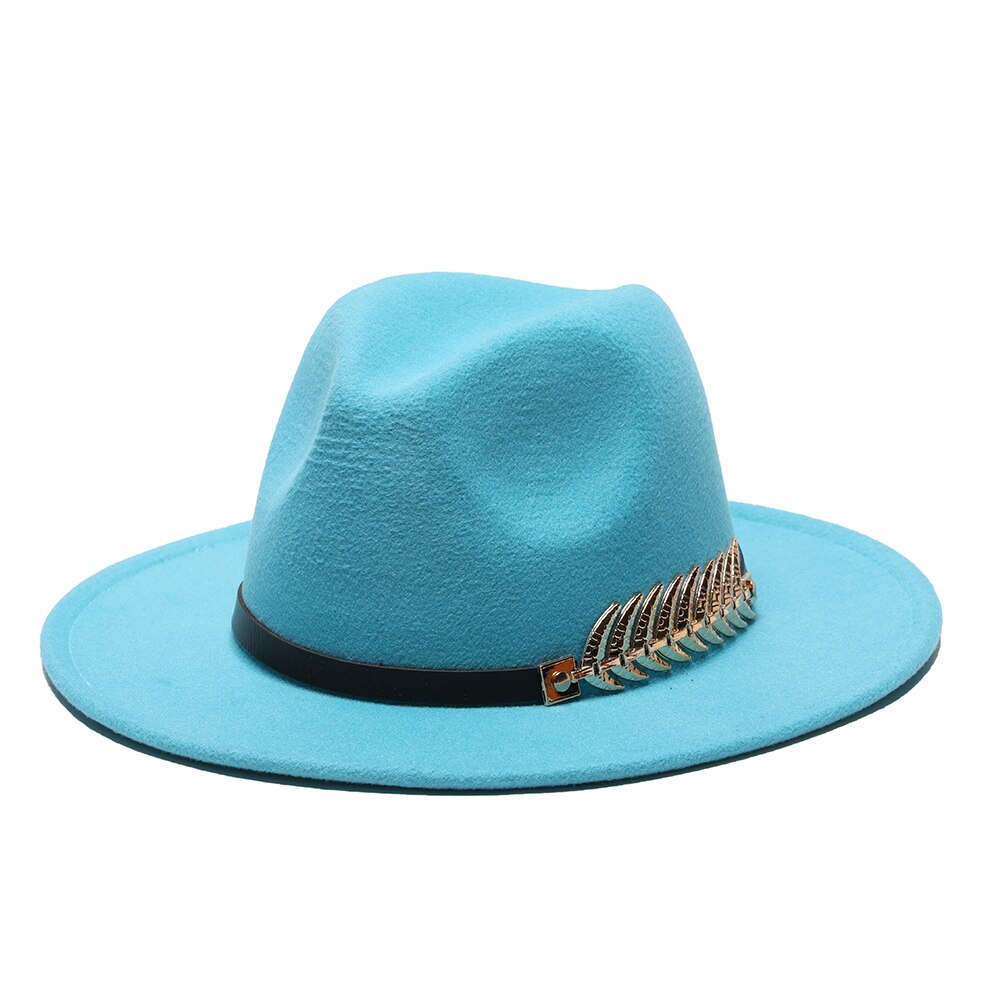 Feathered Vintage Style Fashionable Fedora