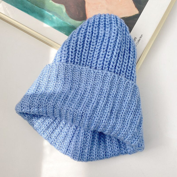Solid Color Knitted Hip Hop Beanie