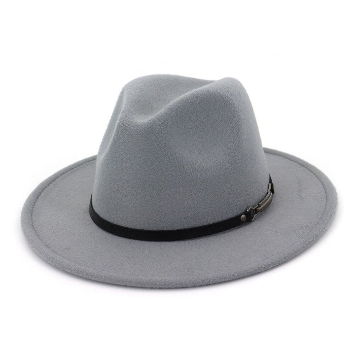 Soft Wool Simplistic Fashionable Wedding Fedora