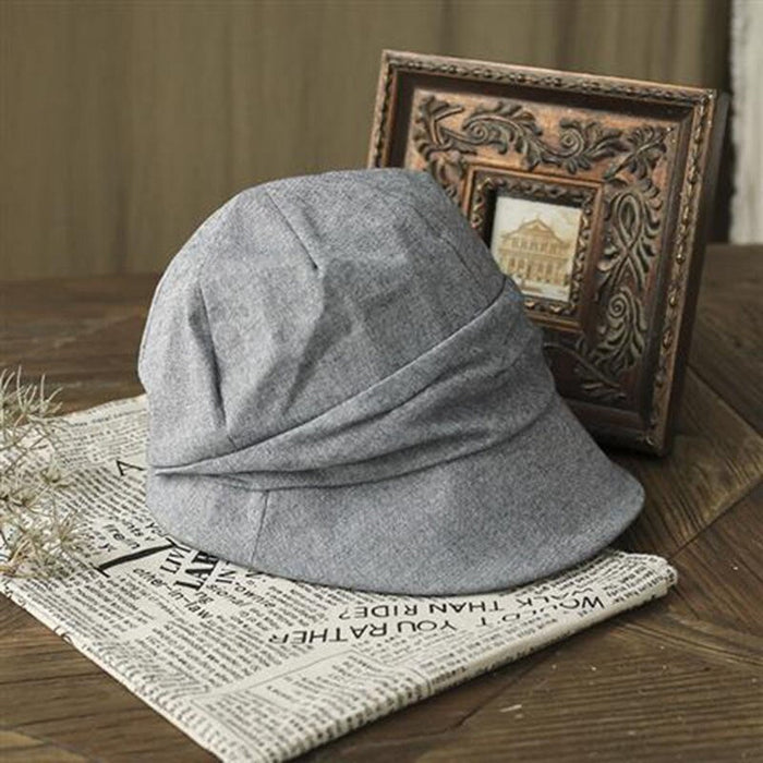 Women's Panama Styled Vintage Bob Bucket Hat