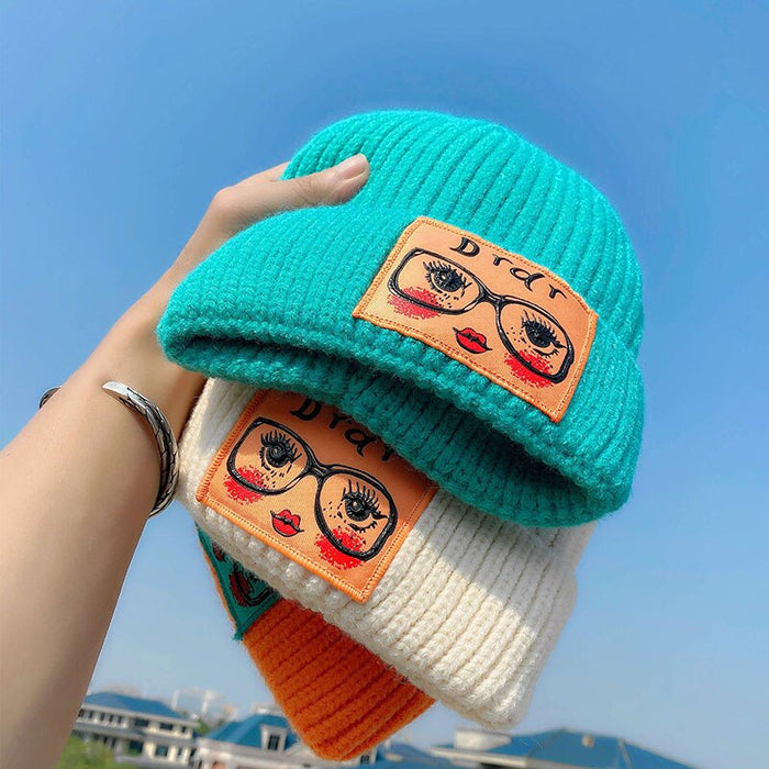 Cotton Blend Soft Knitted Winter Beanies