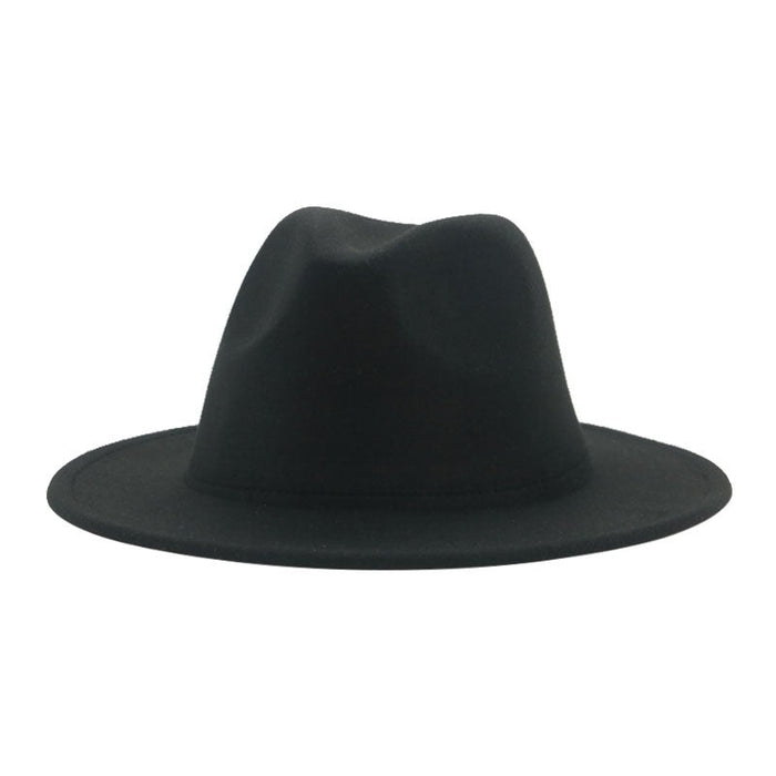 Panama Solid Colored Cowboy Hat For Women & Men