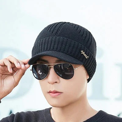 Knitted Skull Cap And Beanies For Winter