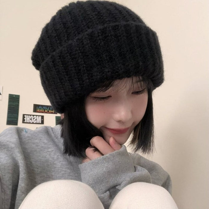 Thick Soft Cozy Cold Weather Beanie for Women