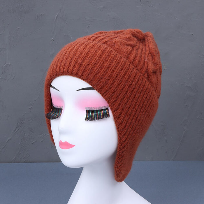 Autumn & Winter Ear Protecting Cashmere Knit Beanie