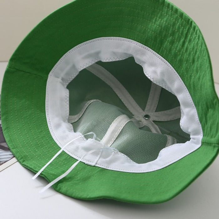 Solid Child-Parents Frog Bucket Hat