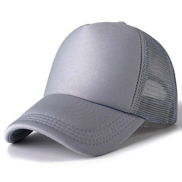 Casual Plain Mesh Baseball Cap