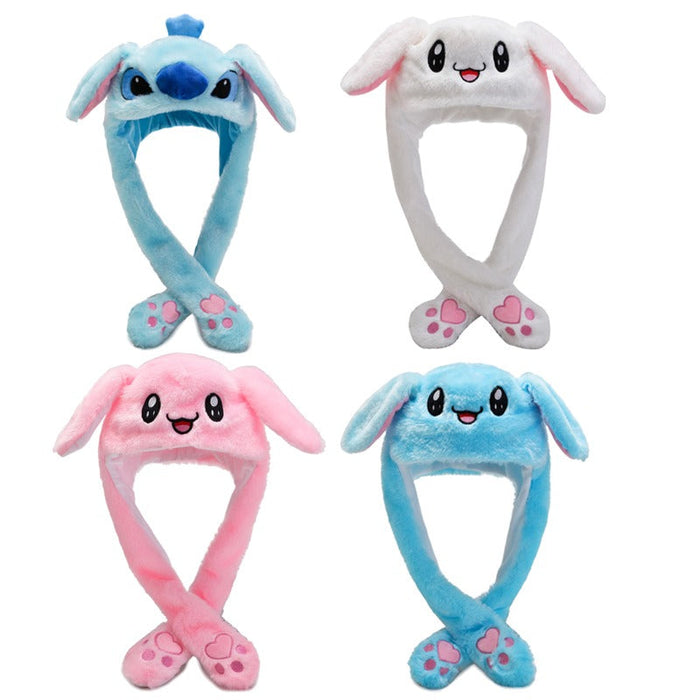 Dancing Rabbit Ear Hat Caps
