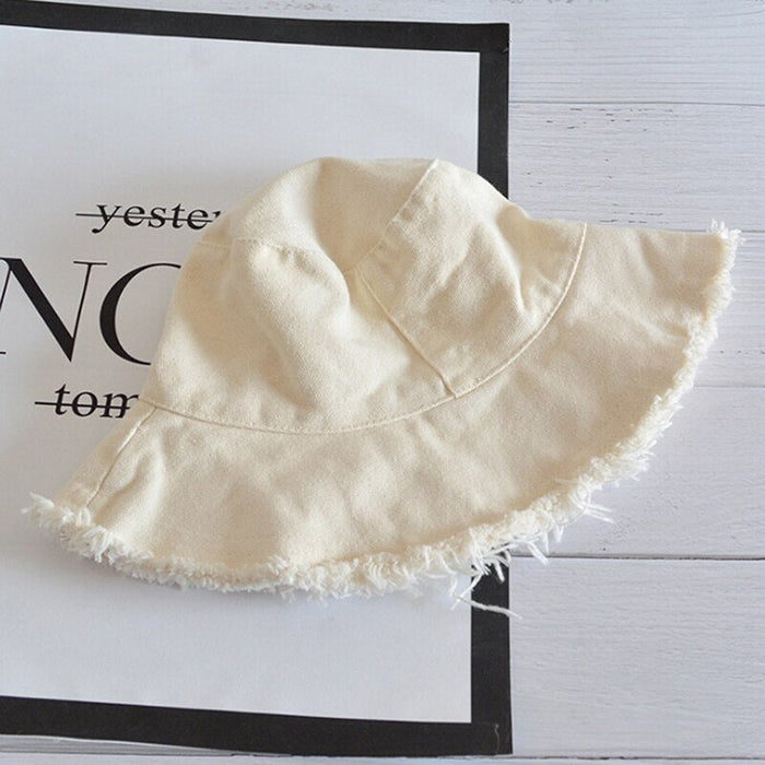 Panama Denim Styled Summertime Bucket Hat