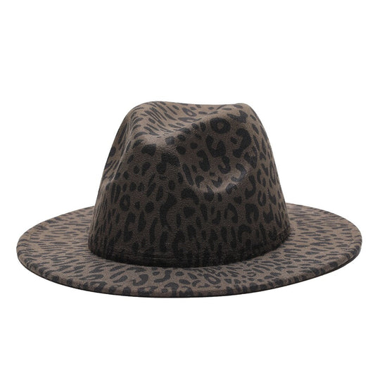 Patterned Fedora Hat