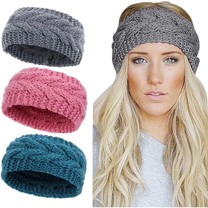 Stylish Winter Headwear Ear Warmer Ponytail Hats For Women