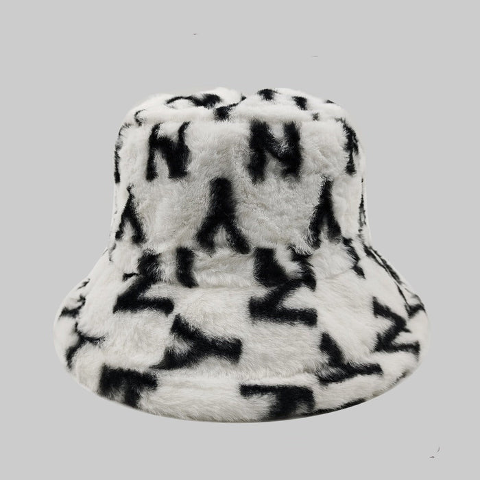 Fashion Plush Bucket Hats For Men & Women