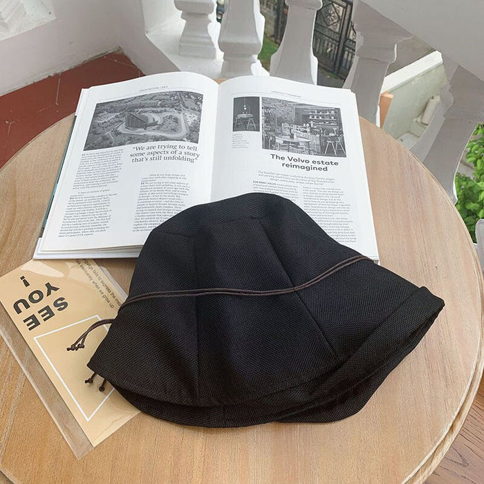 Unisex Simplistic Retrograde Fisherman's Bucket Hat