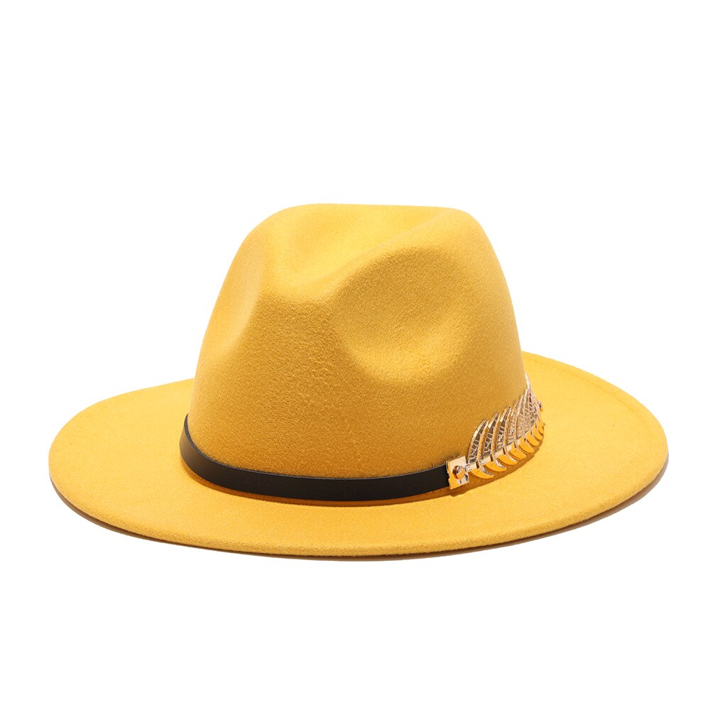 Feathered Vintage Style Fashionable Fedora