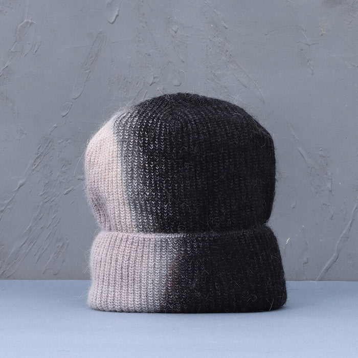 Thick & Soft Wool Knitted Tie Dye Winter Beanie
