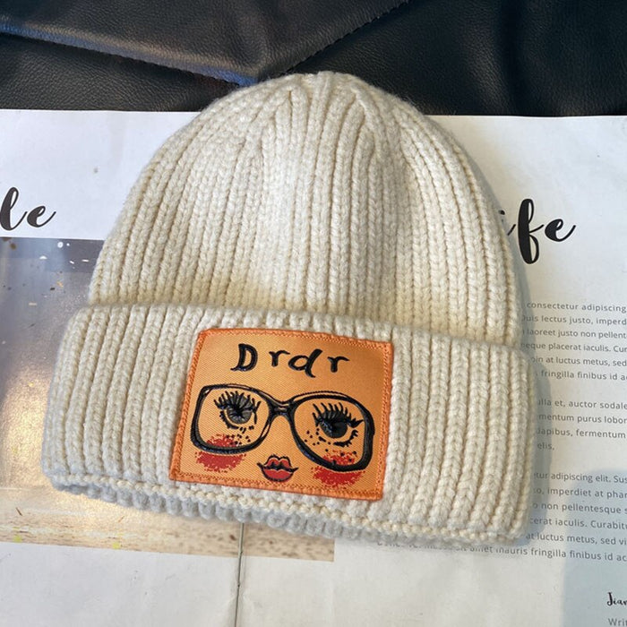 Cotton Blend Soft Knitted Winter Beanies