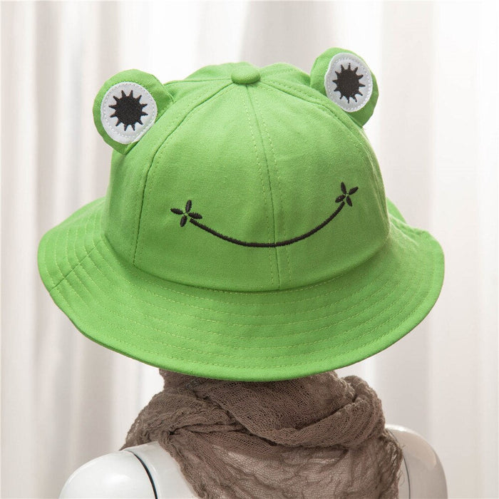 Frog-Inspired Bucket Fisherman's Hat