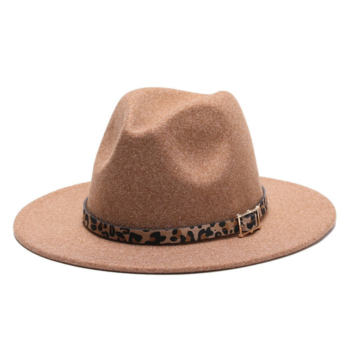 Panama Styled Vintage Wool & Felt Jazz Fedora