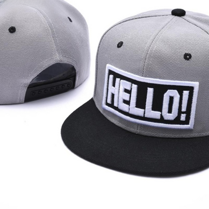 Stylish Flat Hip Hop Hats