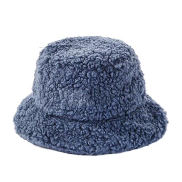 Cashmere Winter Bucket Hat For Women