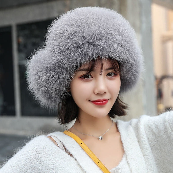 Russian Women Fluffy Fur Caps