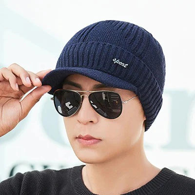 Knitted Skull Cap And Beanies For Winter