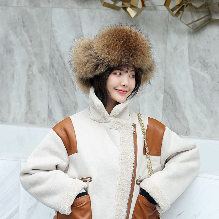 Winter Bomber Hat With Premium Fur