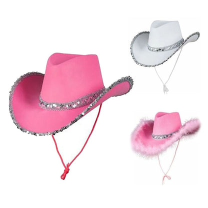 Sequin Cowgirl Hat For Women