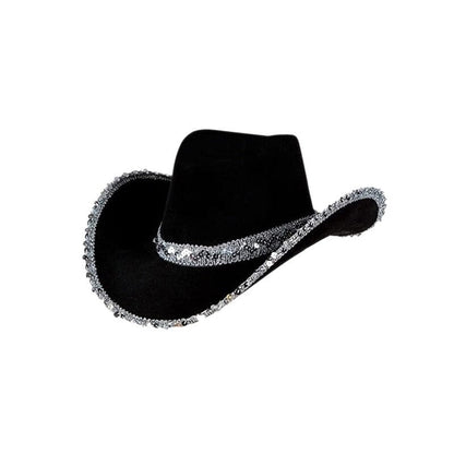 Sequin Cowgirl Hat For Women