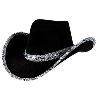 Sequin Cowgirl Hat For Women