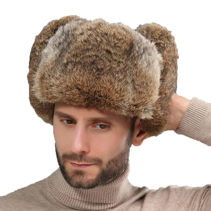 Thick Warm Bomber Hat For Outdoor