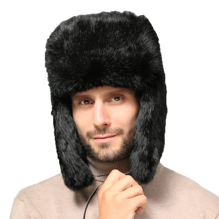 Thick Warm Bomber Hat For Outdoor