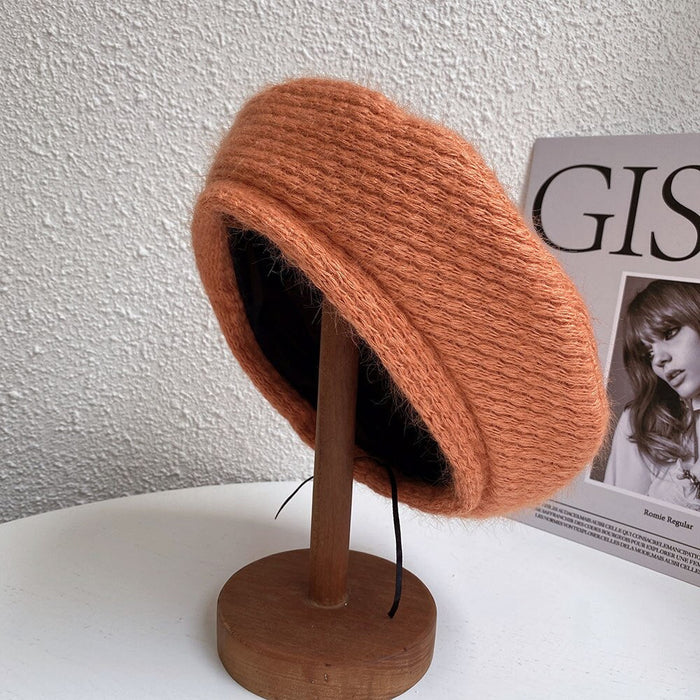 Wool Knitted Vintage Styled Beret