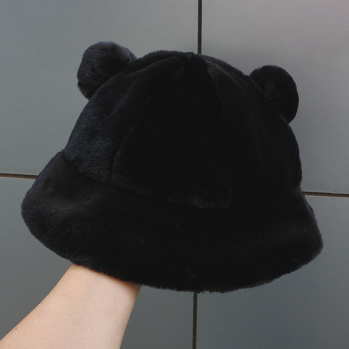Bucket Fur Winter Hat